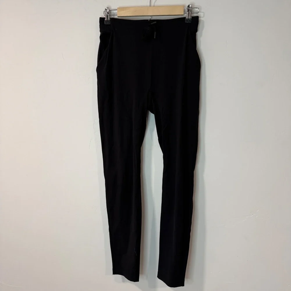 Lululemon Womens Ankle Pants‎ 4 Black Excellent Luxtreme 7/8 Travel Stretch